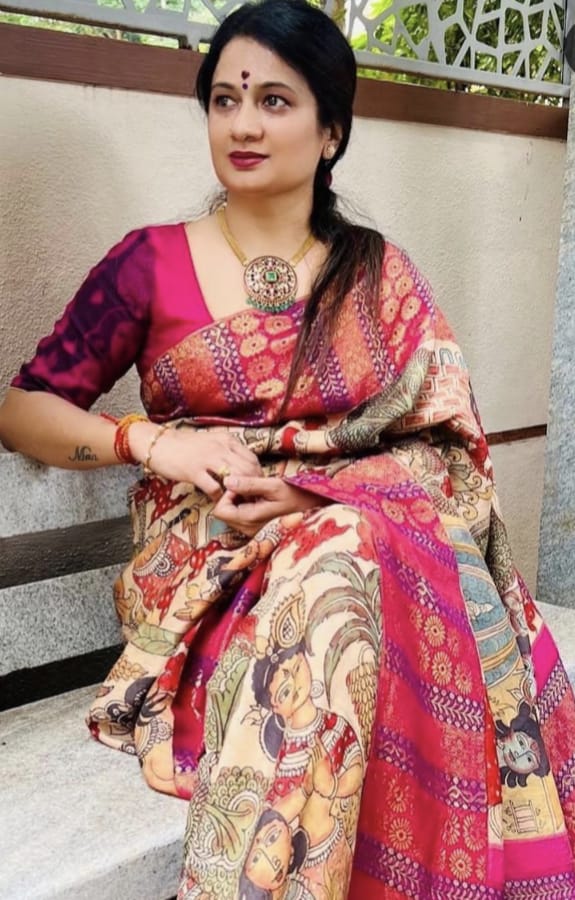 The drape is flawless and the look is stunning! - Vani Reddy's Look ...